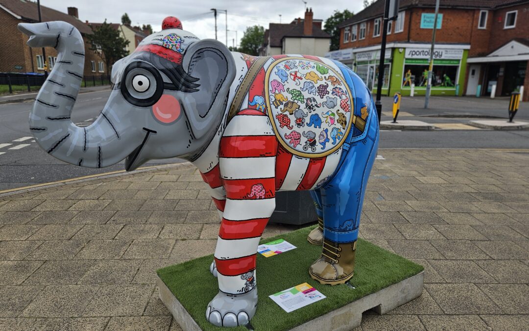 Elephants march into Boldmere
